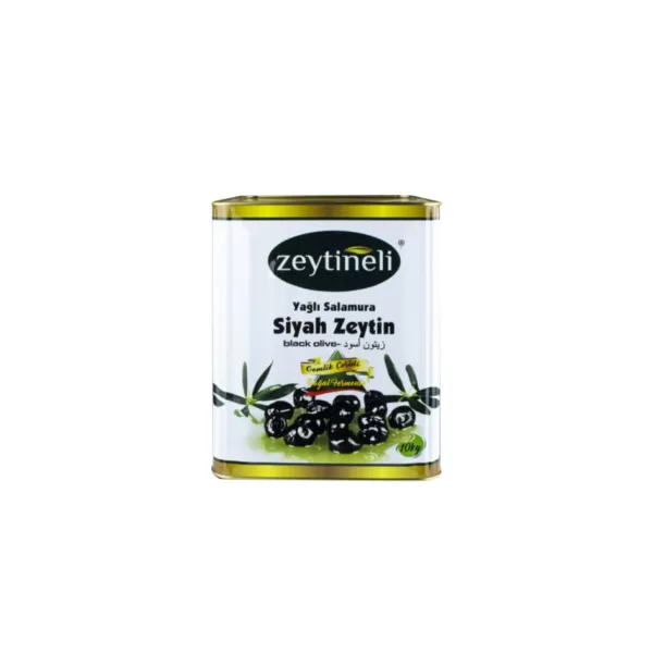 Zeytineli Yağlı Salamura Siyah Zeytin (10 KG) - Image 2